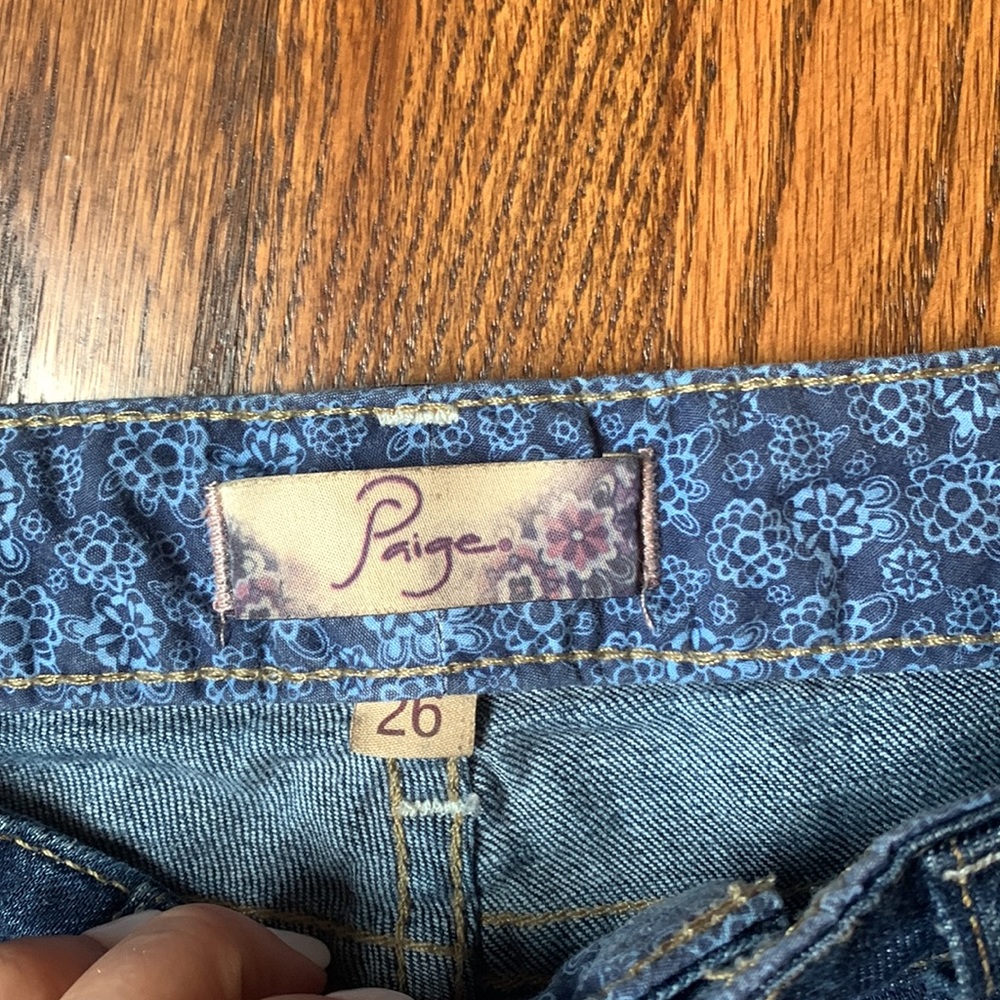 Low rise Paige cutoff shorts! - Picture 2 of 3